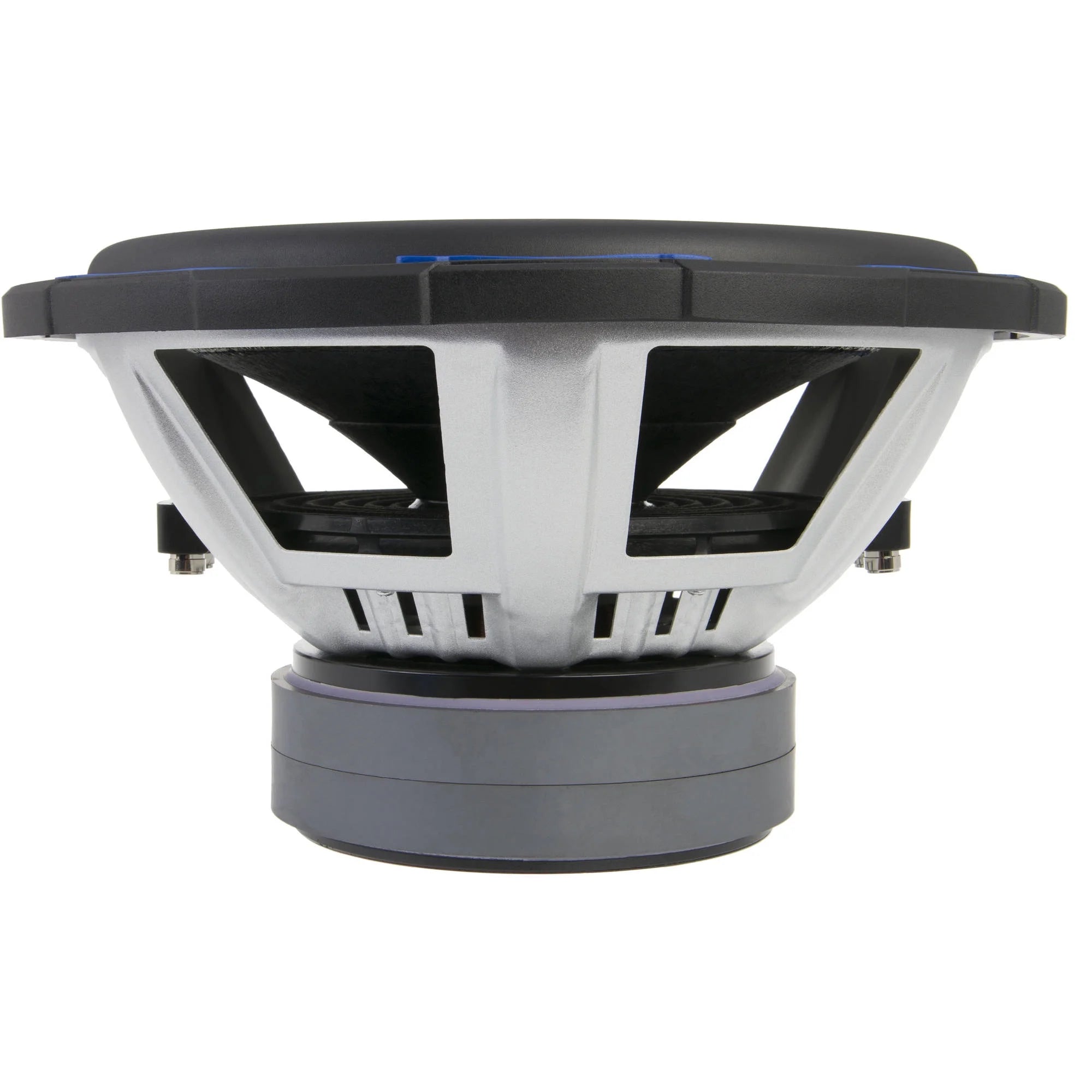 Power Acoustik Gothic GW-124 12" 2500W Max Dual 4-Ohm Subwoofer with Flax Fiber Cone