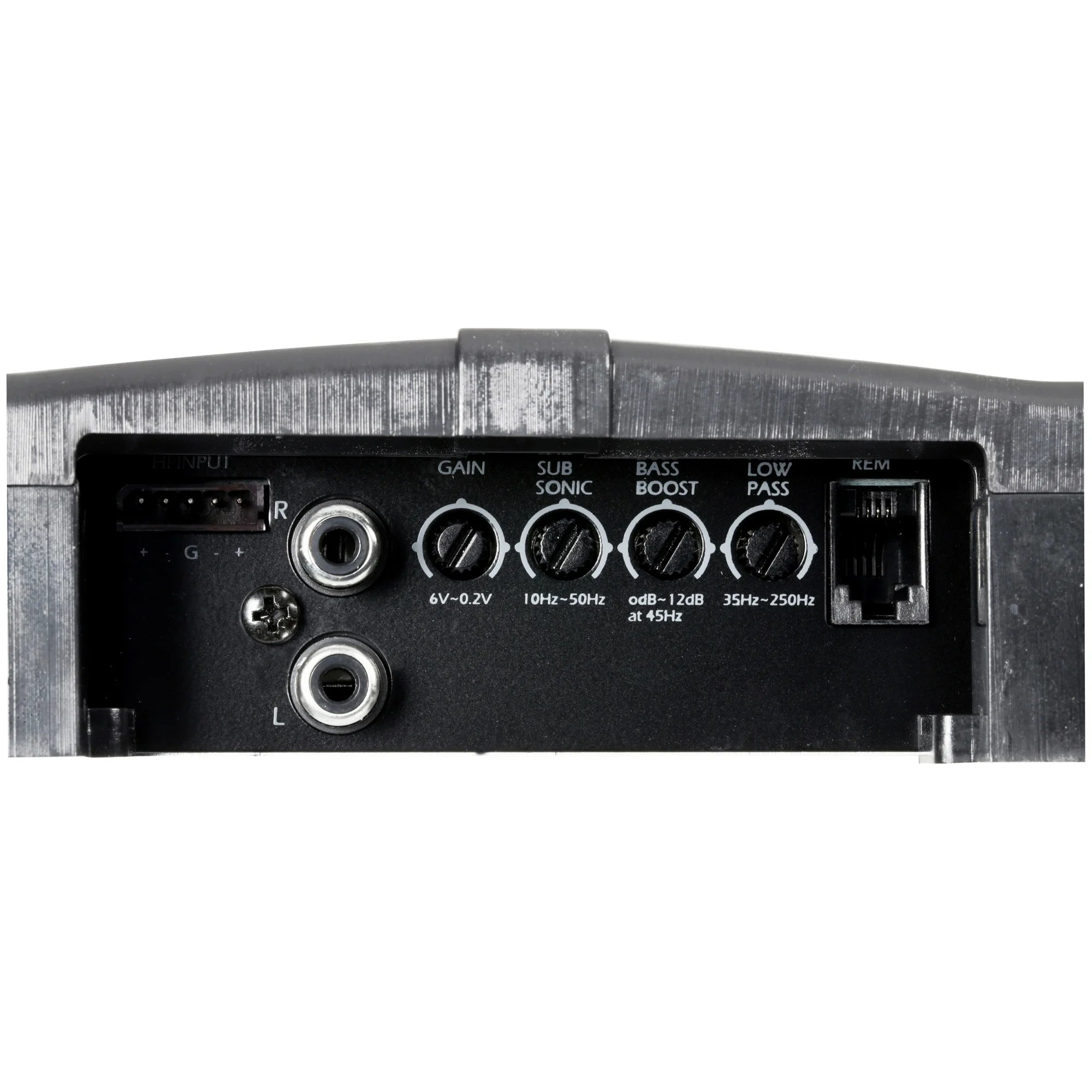 Power Acoustik RZR1-2500D 2500W Monoblock Class D Car Amplifier – 2-Ohm Stable, Remote Bass Control, Compact Razor Series Design