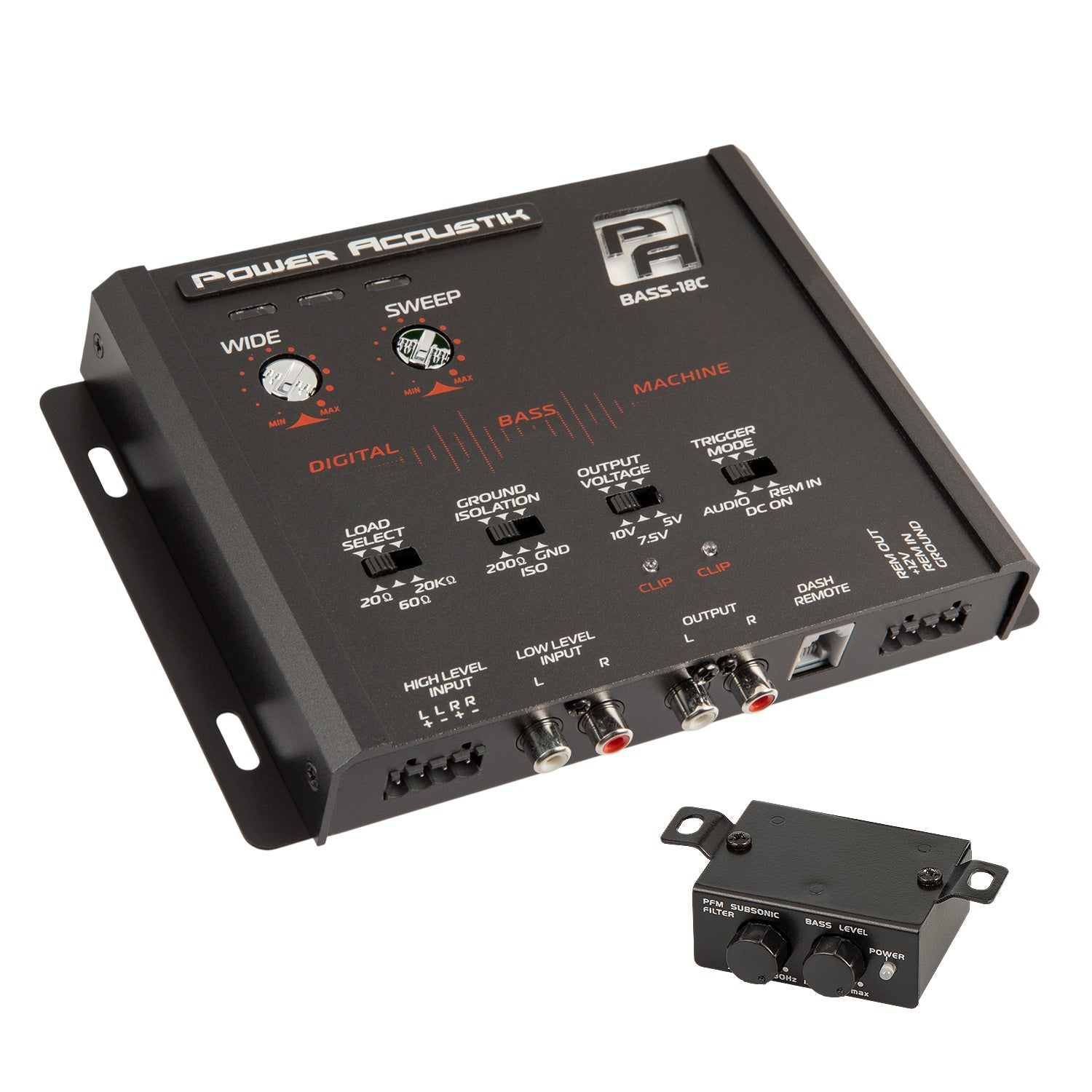BASS-18C | Bass Restoration Processor – Power Acoustik