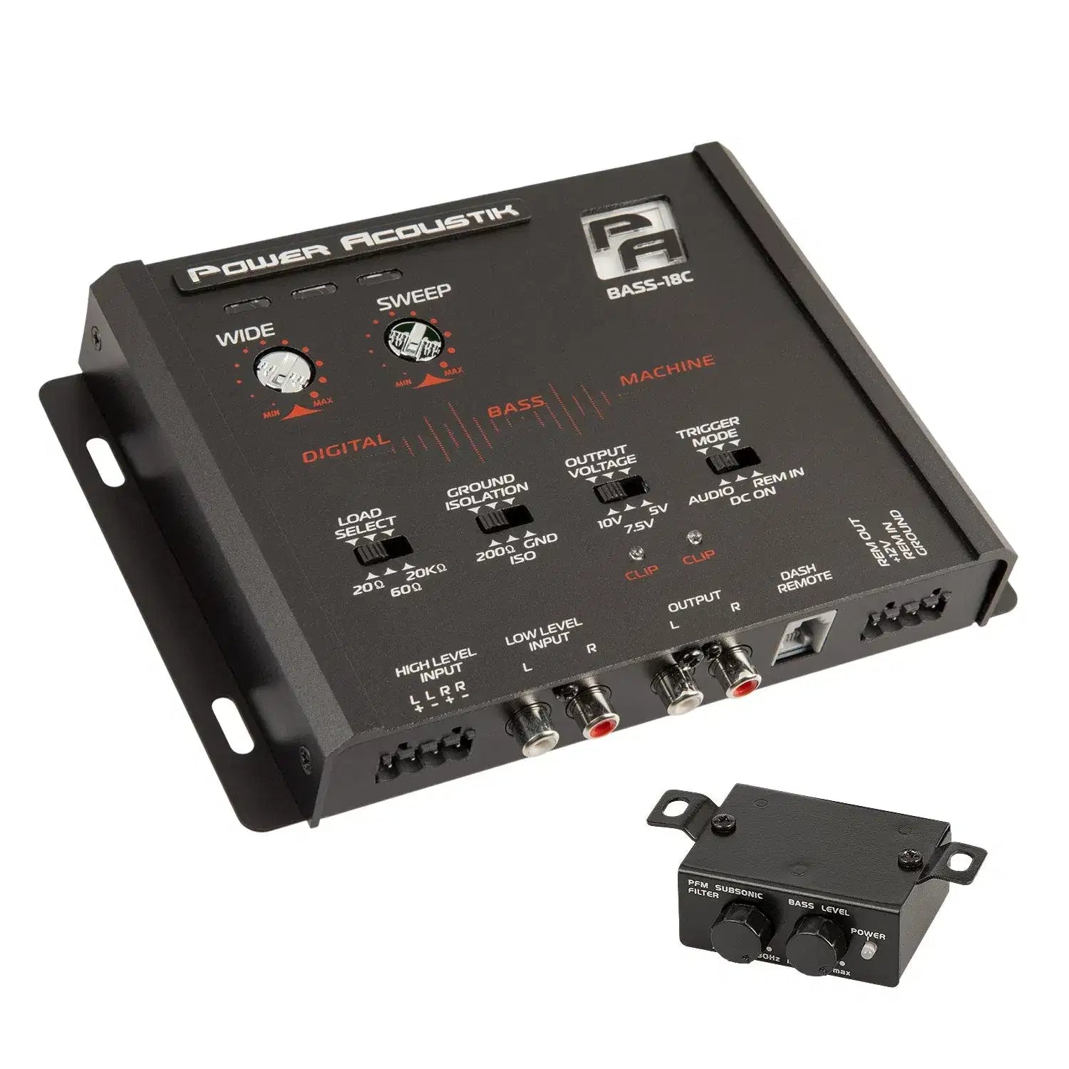 BASS-18C | Bass Restoration Processor – Power Acoustik