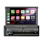 CA1-77W | 1-DIN Digital Media Car Stereo w/ Wireless Apple CarPlay, Android Auto, Bluetooth Connectivity, & Motorized 7" LCD