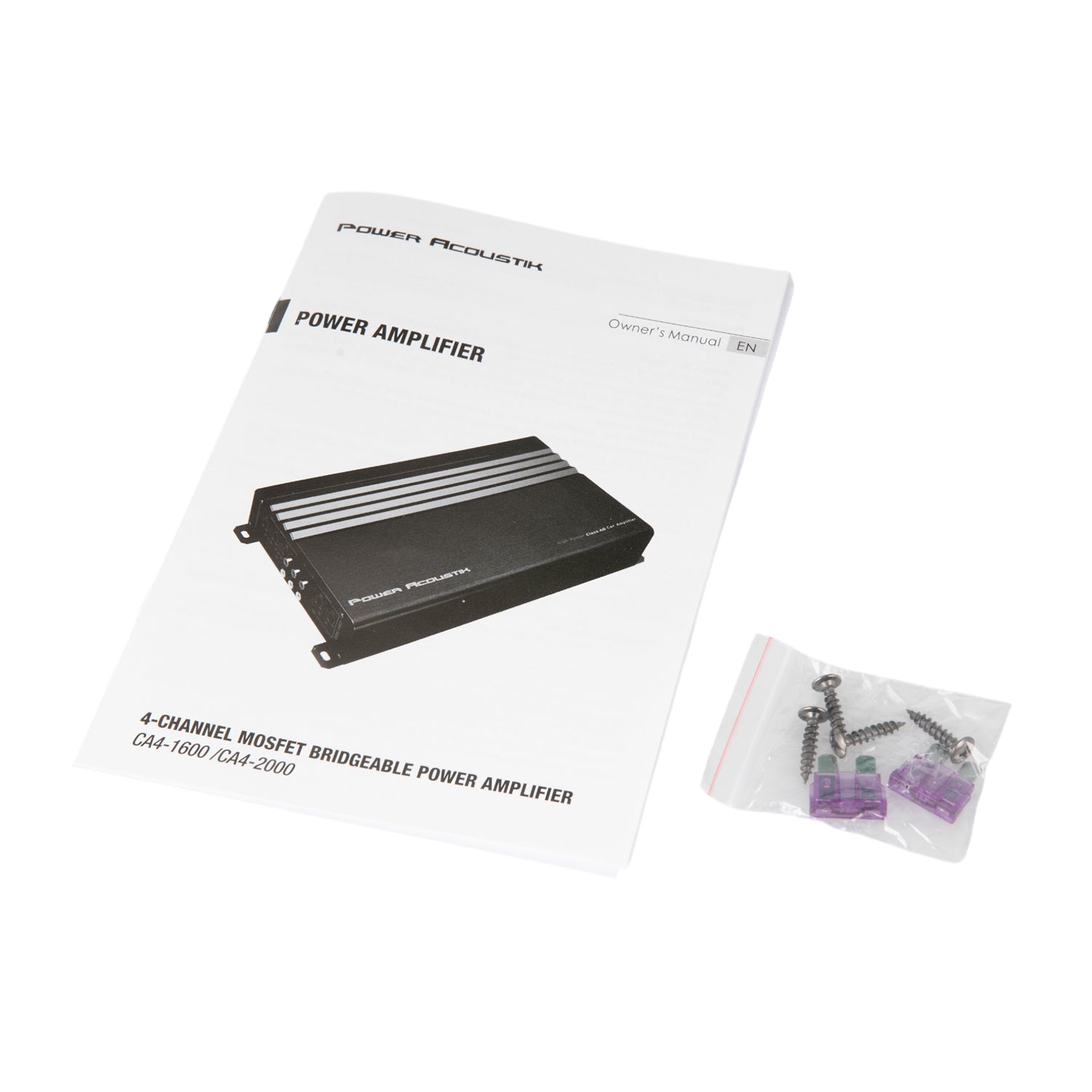 CA4-2000 | 2,000W Class A/B 4-Channel Car Amplifier