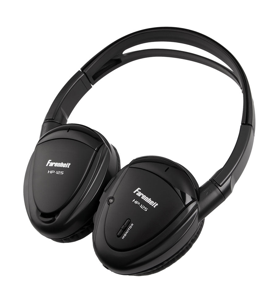 HP-12S | Dual Channel IR Wireless Car Headphone Black – Power Acoustik