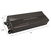 MICRO4-2500D | 2,500W Class D Compact 4-Channel Car Amplifier