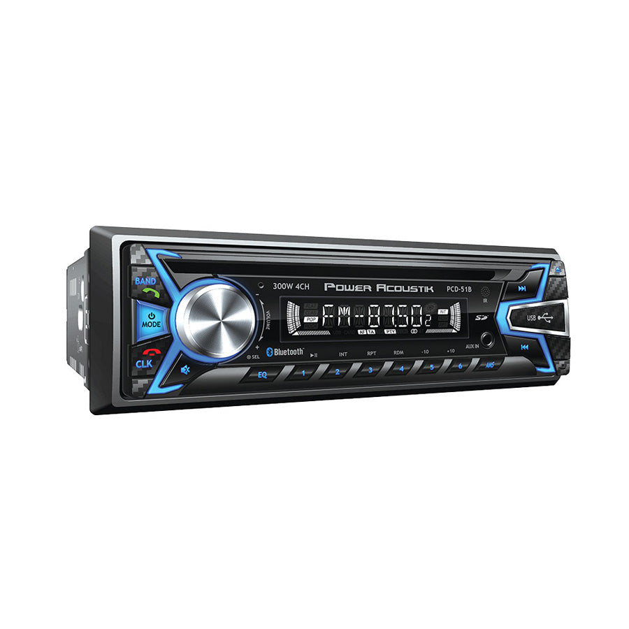PCD-51B | Single-DIN in-Dash CD/MP3 AM/FM Receiver (with Bluetooth)