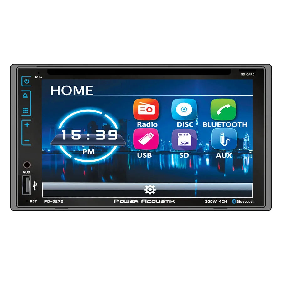 PD-627B | PA 6.2-Inch Double DIN DVD/BT – Power Acoustik