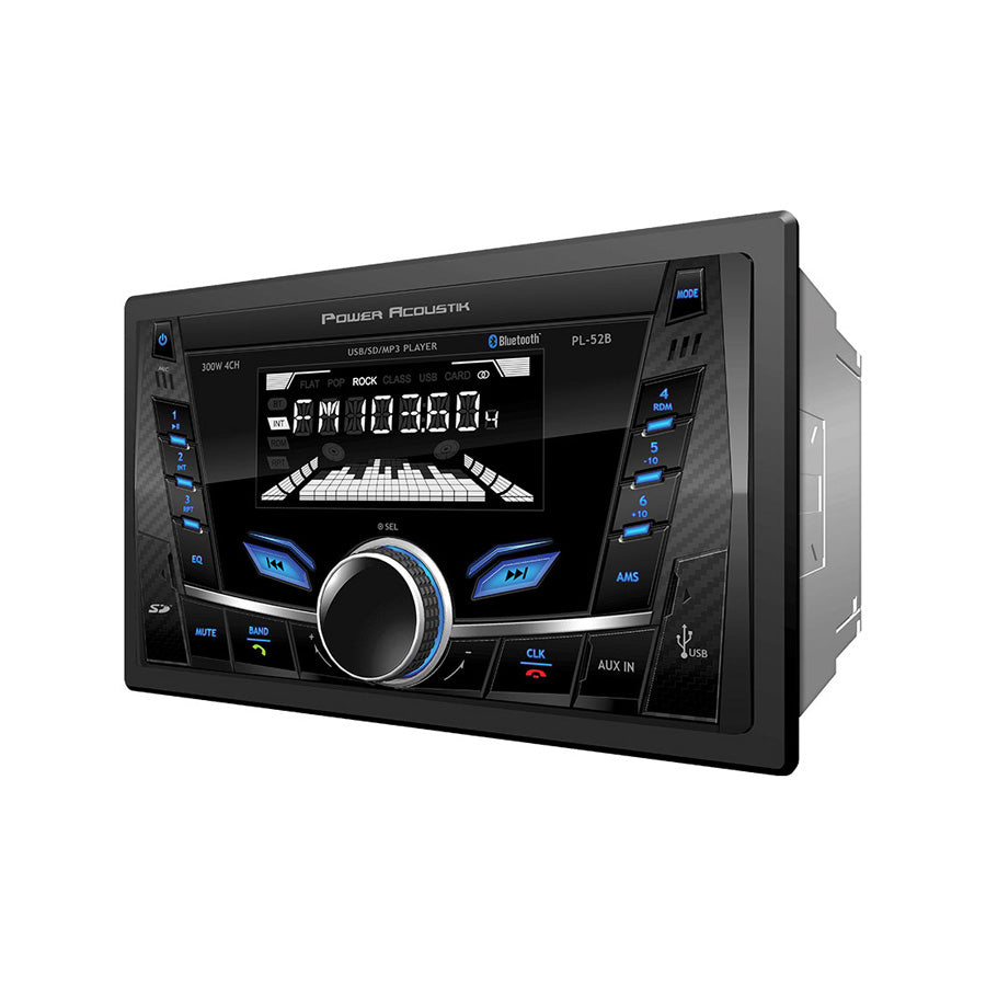 PL-52B | Double-Din in-Dash Digital Audio Receiver with Bluetooth