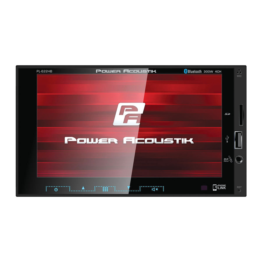 PL-622HB | Double DIN with 6.2-inch Capacitive Touchscreen