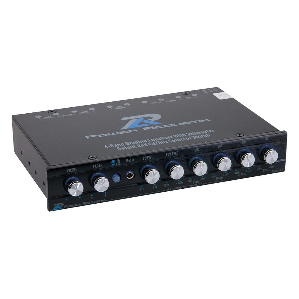 PWM-16 Pre-Amp Equalizer – Power Acoustik