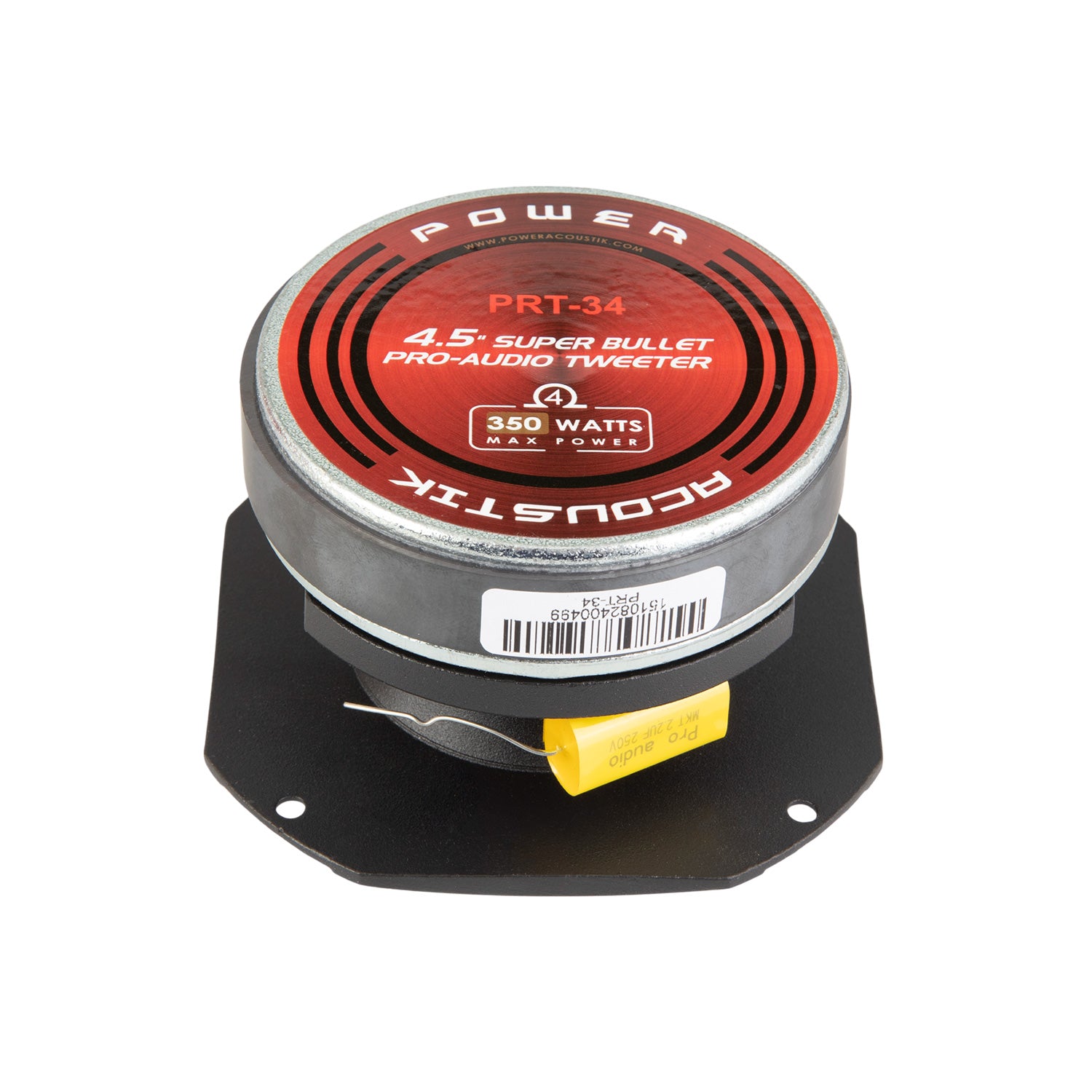 PRT-34 | 4.5" Aluminum Super Bullet Pro Audio Tweeters (Pair)