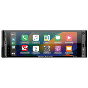 Power Acoustik CP-71W Single DIN Car Stereo with 6.5” Touchscreen, Wireless Apple CarPlay & Android Auto