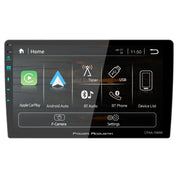 Power Acoustik CPAA‑10MW 10.6″ Floating Touchscreen Head Unit | Wireless CarPlay® & Android Auto™ | Mechless 2-DIN Stereo