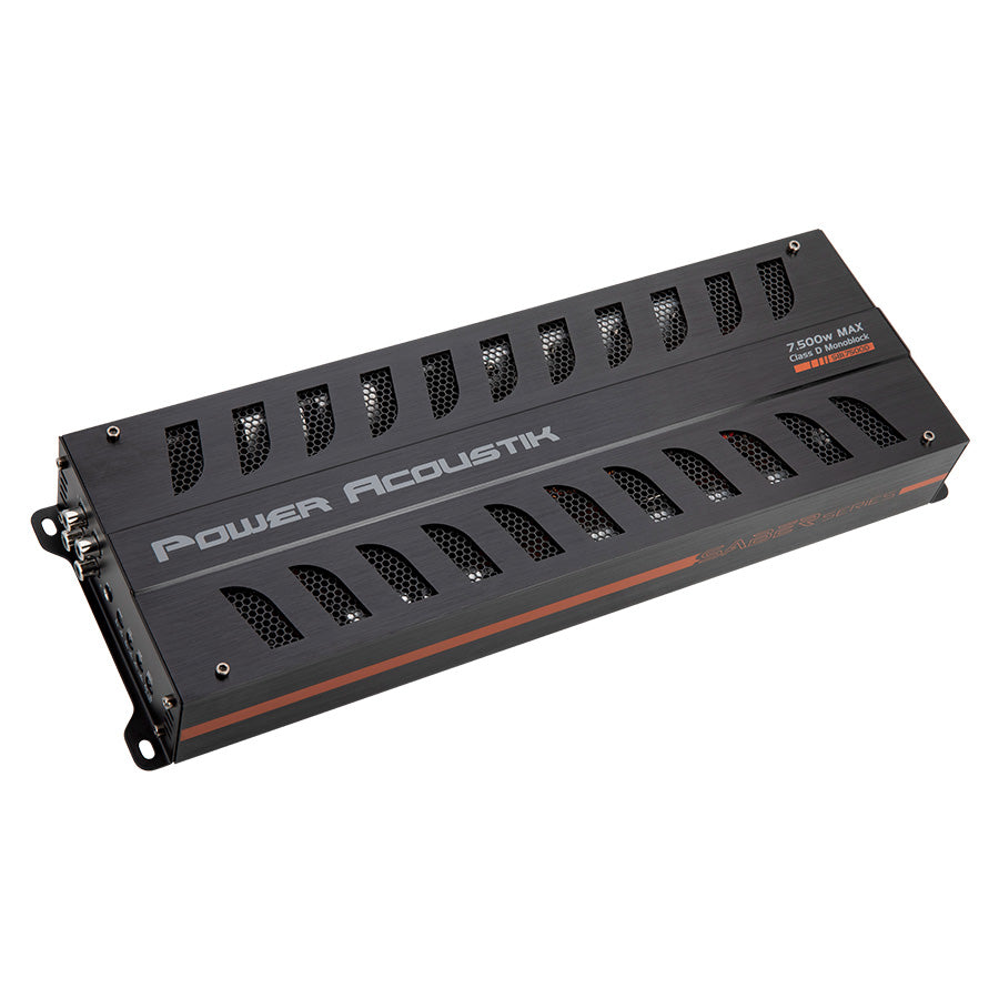 SB1 7500D 7500W Class D 1 Channel Car Stereo Amplifier Power Acoustik SB1 7500D 7500W Class D 1 Channel Car Stereo Amplifier Power Acoustik