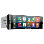 CP-71W | Single DIN 6.5" Color Touchscreen Car Stereo with Bluetooth Connected Apple CarPlay + Android Auto