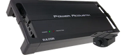 RZR1-2500D | 2500W Monoblock Class D Car Amplifier – 2-Ohm Stable, Remote Bass Control, Compact Razor Series Design