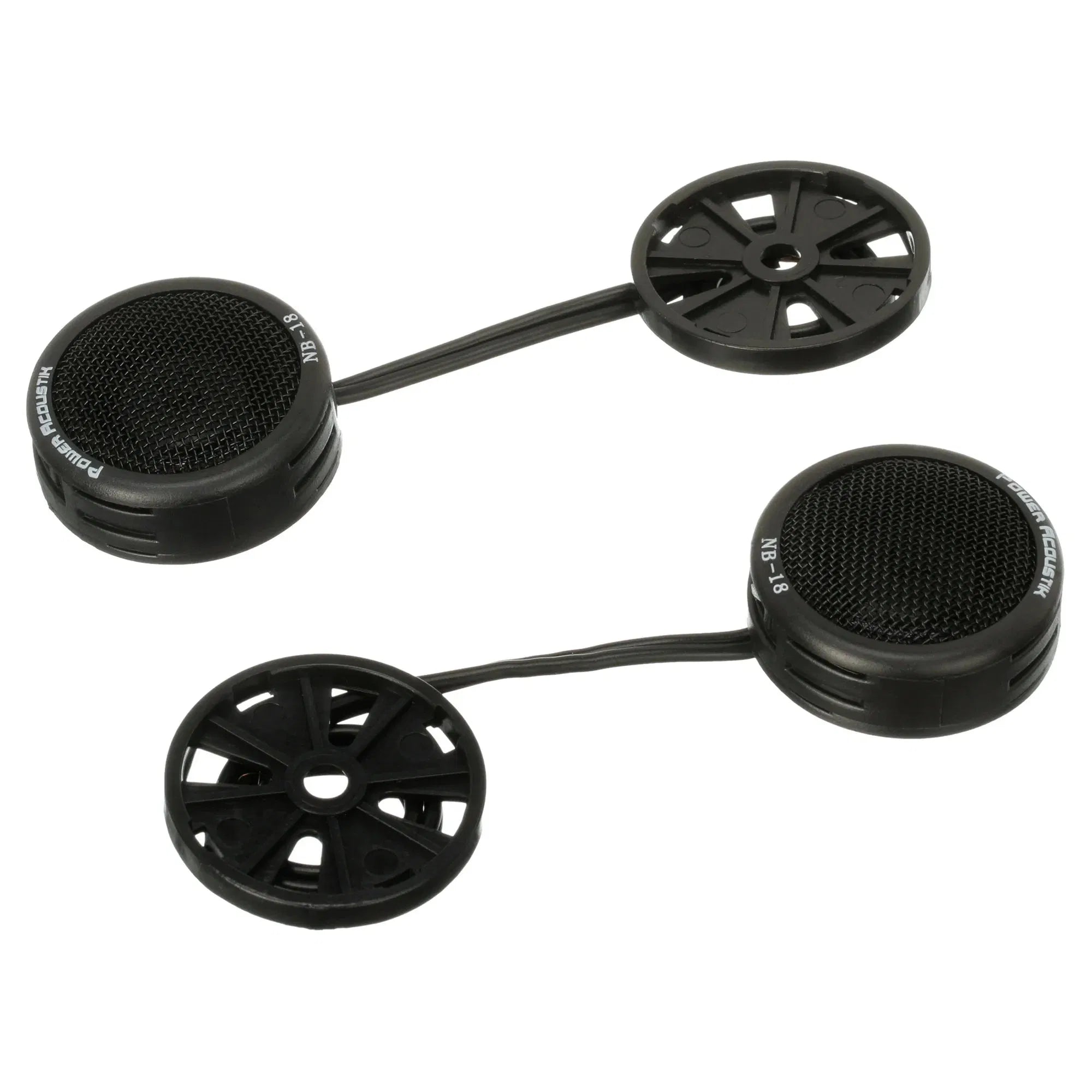 NB-18 | 200 Watt Max Super Tweeter for Car Stereo, Niobium Micro Dome, Polypropylene Diaphragm (Pair)