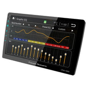 Power Acoustik CPAA‑10MW 10.6″ Floating Touchscreen Head Unit | Wireless CarPlay® & Android Auto™ | Mechless 2-DIN Stereo