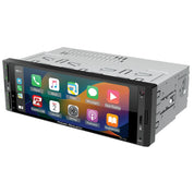 CP-71W | Single DIN 6.5" Color Touchscreen Car Stereo with Bluetooth Connected Apple CarPlay + Android Auto