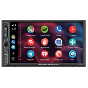 Power Acoustik PA-72WA 2-DIN Car Stereo Head Unit – 7” Touchscreen, Wireless Apple CarPlay & Android Auto, Bluetooth, USB, DSP Audio, Backup Camera Support