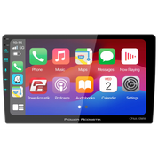 Power Acoustik CPAA‑10MW 10.6″ Floating Touchscreen Head Unit | Wireless CarPlay® & Android Auto™ | Mechless 2-DIN Stereo