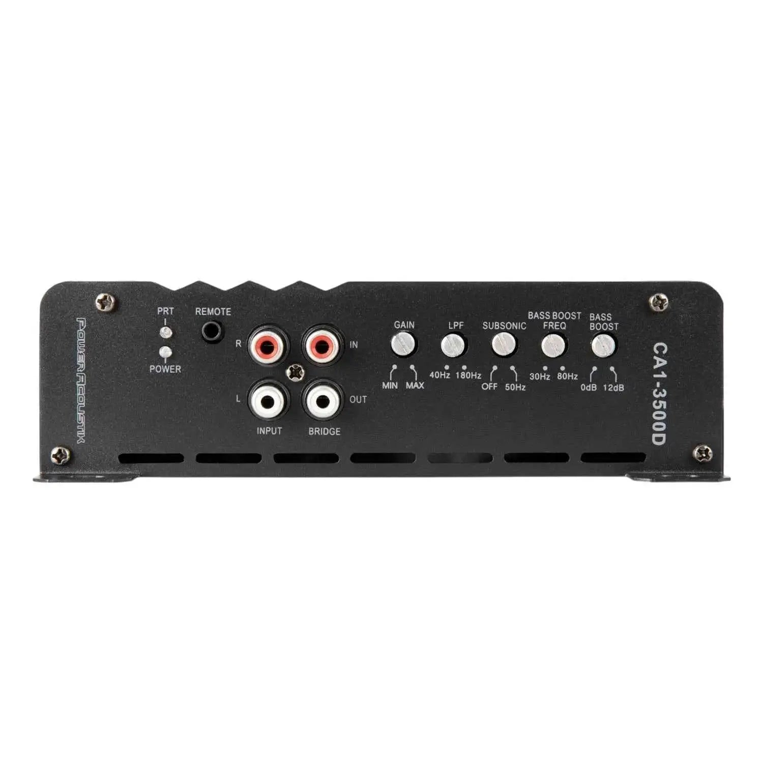 Power Acoustik RZ1-3500D Monoblock Class D Amplifier – 3500W RMS Mono Car Sub Amp (Refurbished)