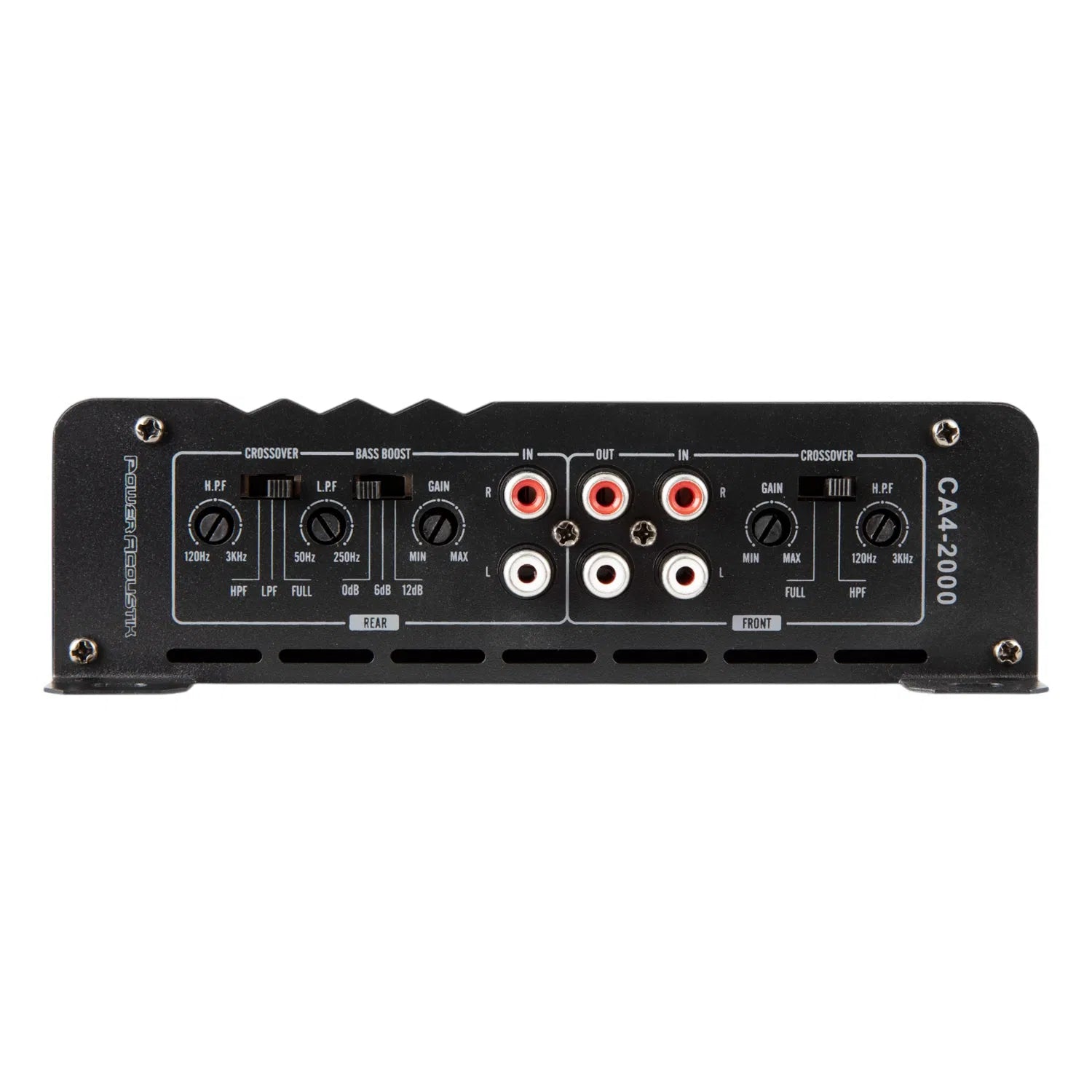 CA4-2000 | 2,000W Class A/B 4-Channel Car Amplifier