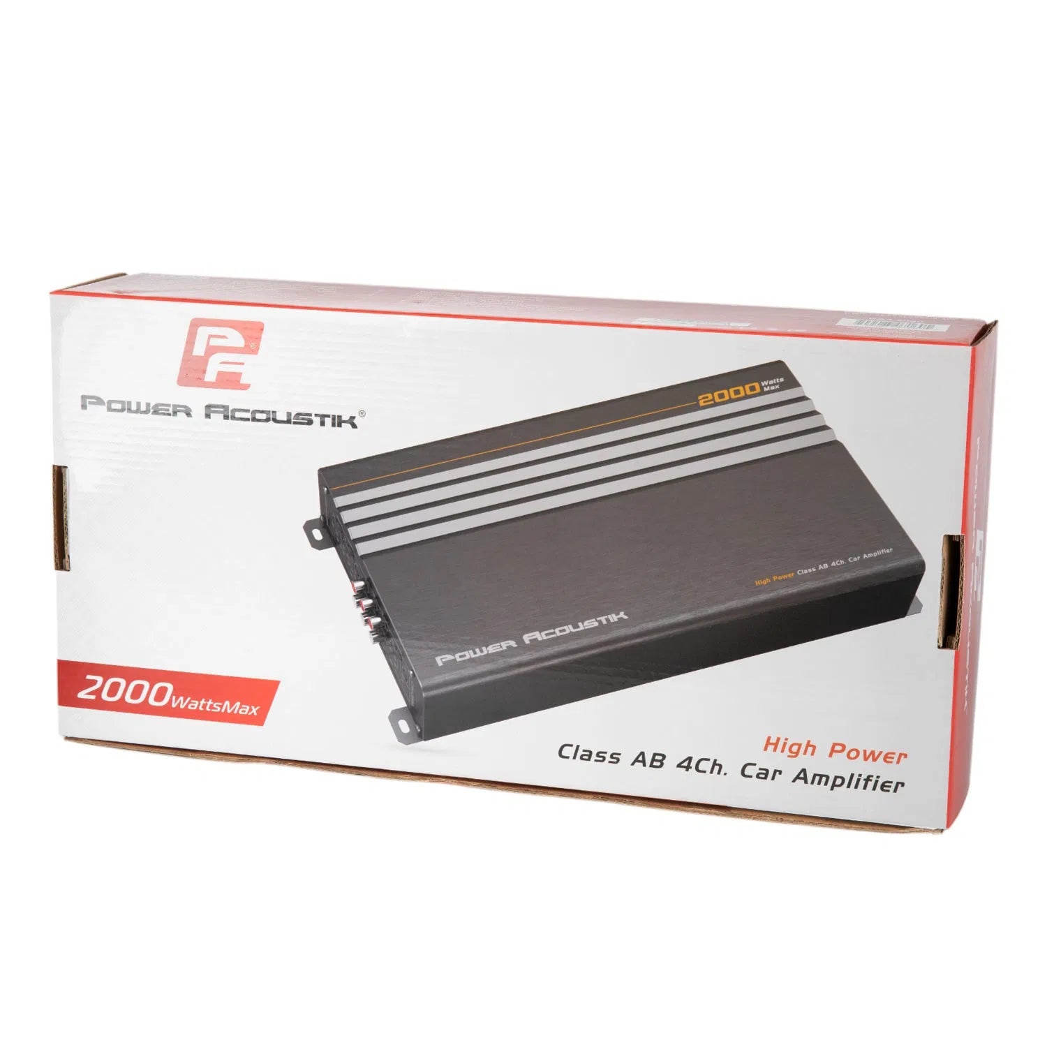 CA4-2000 | 2,000W Class A/B 4-Channel Car Amplifier