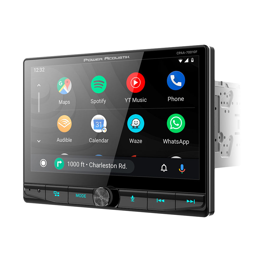 CPAA-70D10F | 10.6″ Floating Touchscreen Car Stereo with CarPlay®, Android Auto™ & Adjustable Screen
