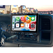 CPAA‑70D10M | 10.6″ Floating Touchscreen Car Stereo with CarPlay®, Android Auto™ & Adjustable Screen