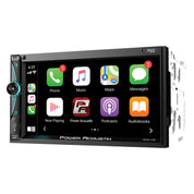 Power Acoustik CPAA-70D Double DIN Car Stereo with Wireless Apple CarPlay® & Android Auto™