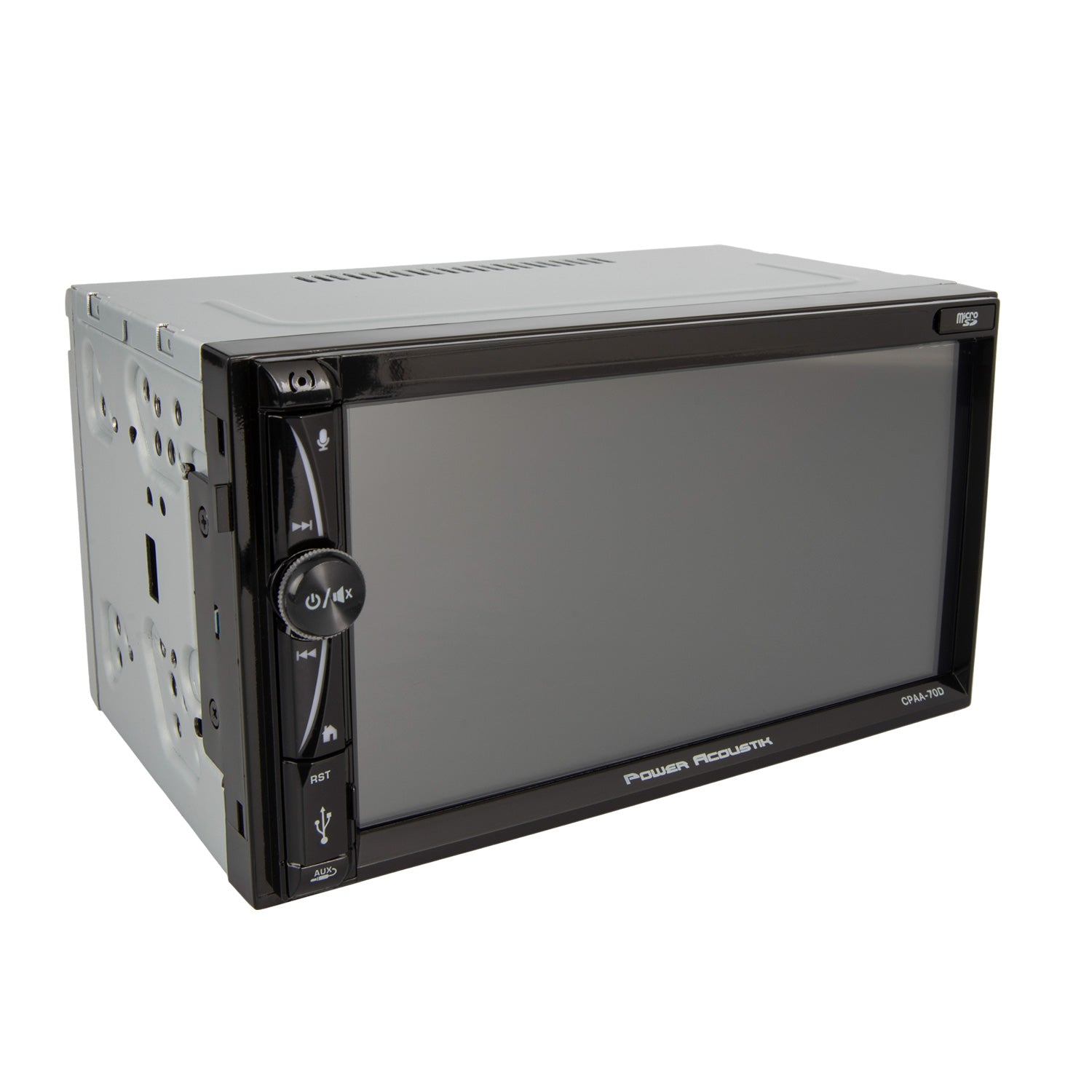 Power Acoustik CPAA-70D Double DIN Car Stereo with Wireless Apple CarPlay® & Android Auto™