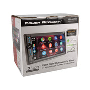 Power Acoustik CPAA-70D Double DIN Car Stereo with Wireless Apple CarPlay® & Android Auto™