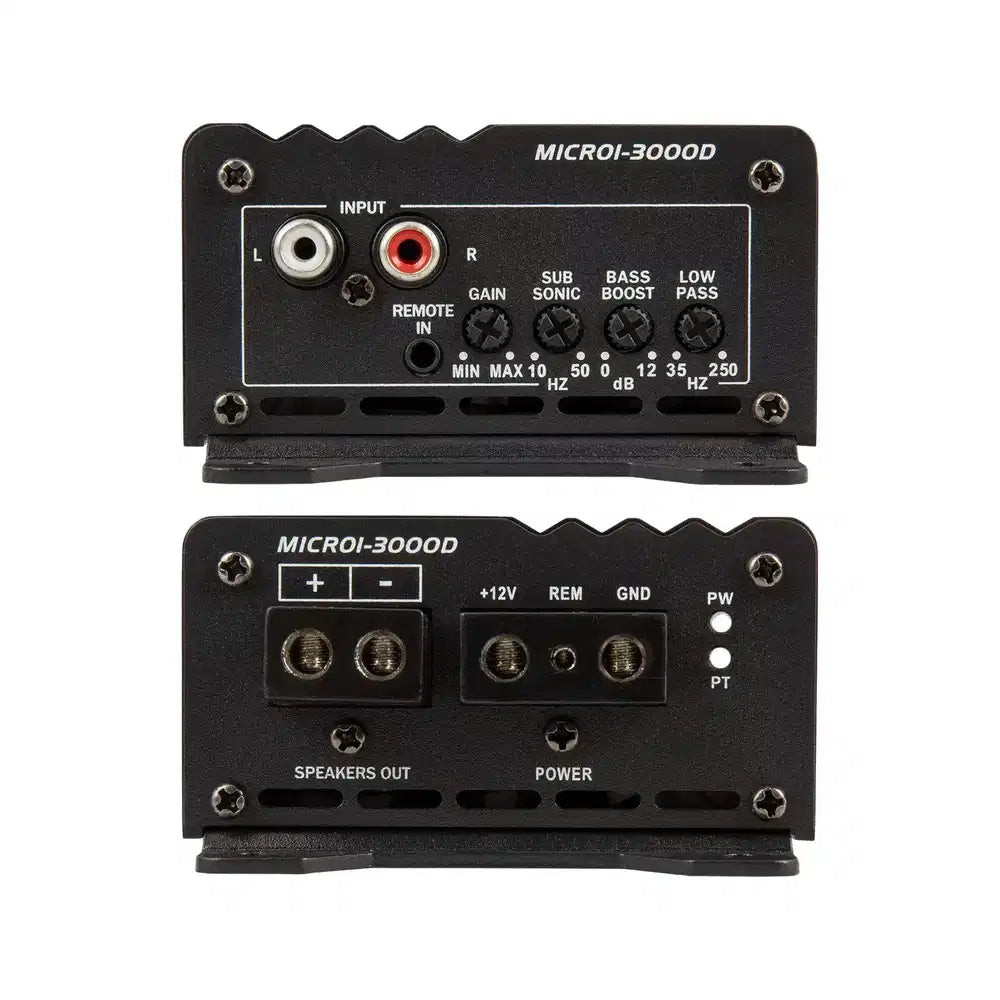 MICRO1-3000D | 3,000W Class D Compact Monoblock Car Amplifier