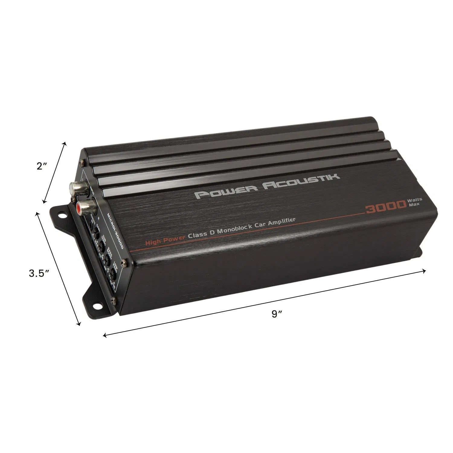 MICRO1-3000D | 3,000W Class D Compact Monoblock Car Amplifier