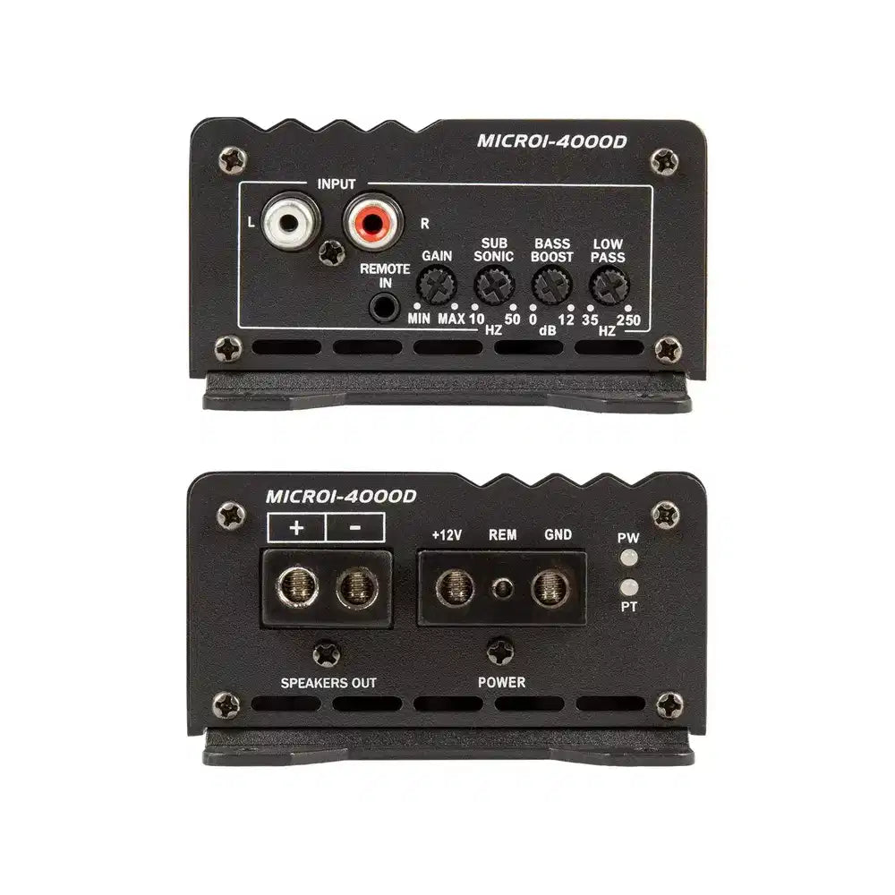 MICRO1-4000D | 4,000W Class D Compact Monoblock Car Amplifier