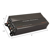 MICRO4-2000D | 2,000W Class D Compact 4-Channel Car Amplifier