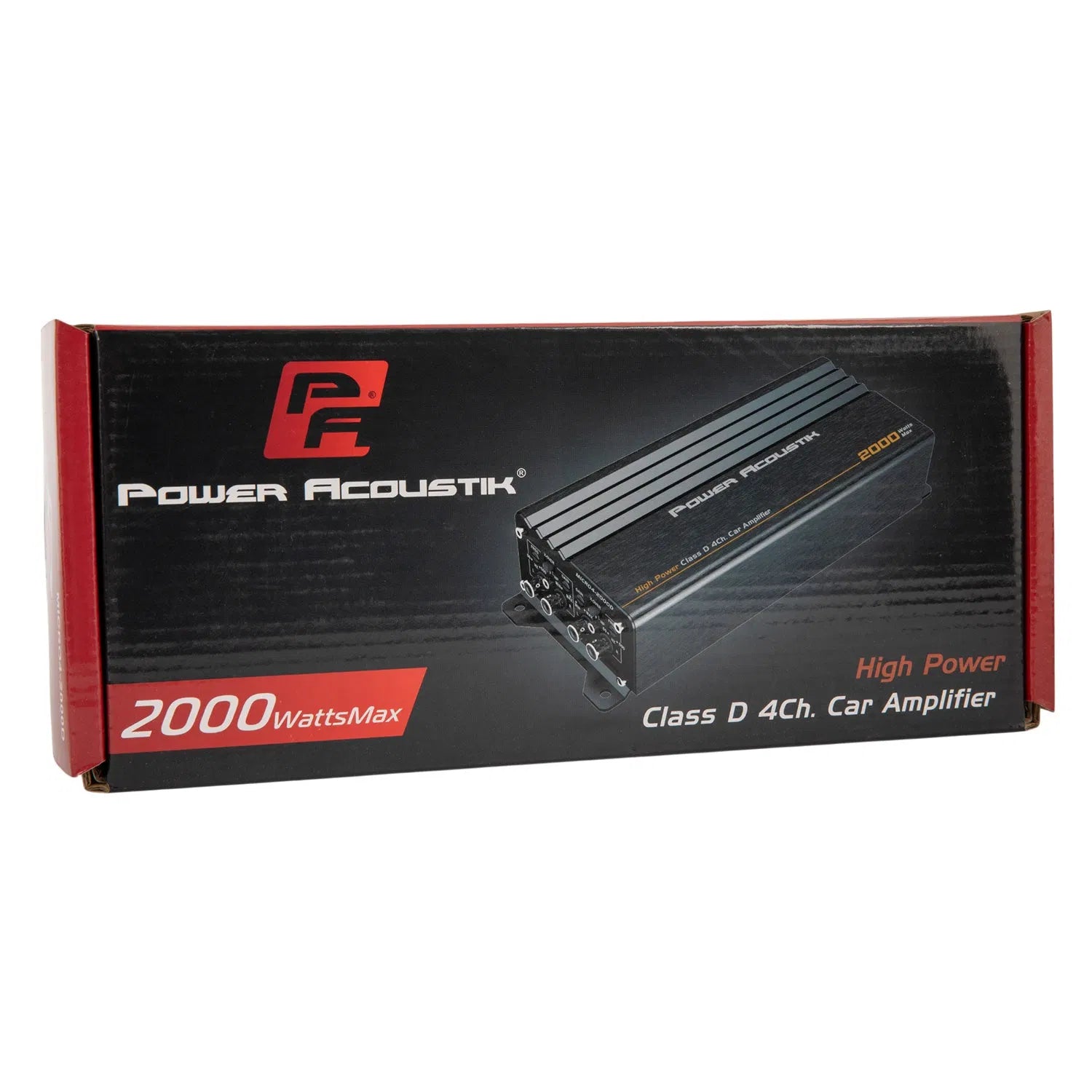 MICRO4-2000D | 2,000W Class D Compact 4-Channel Car Amplifier