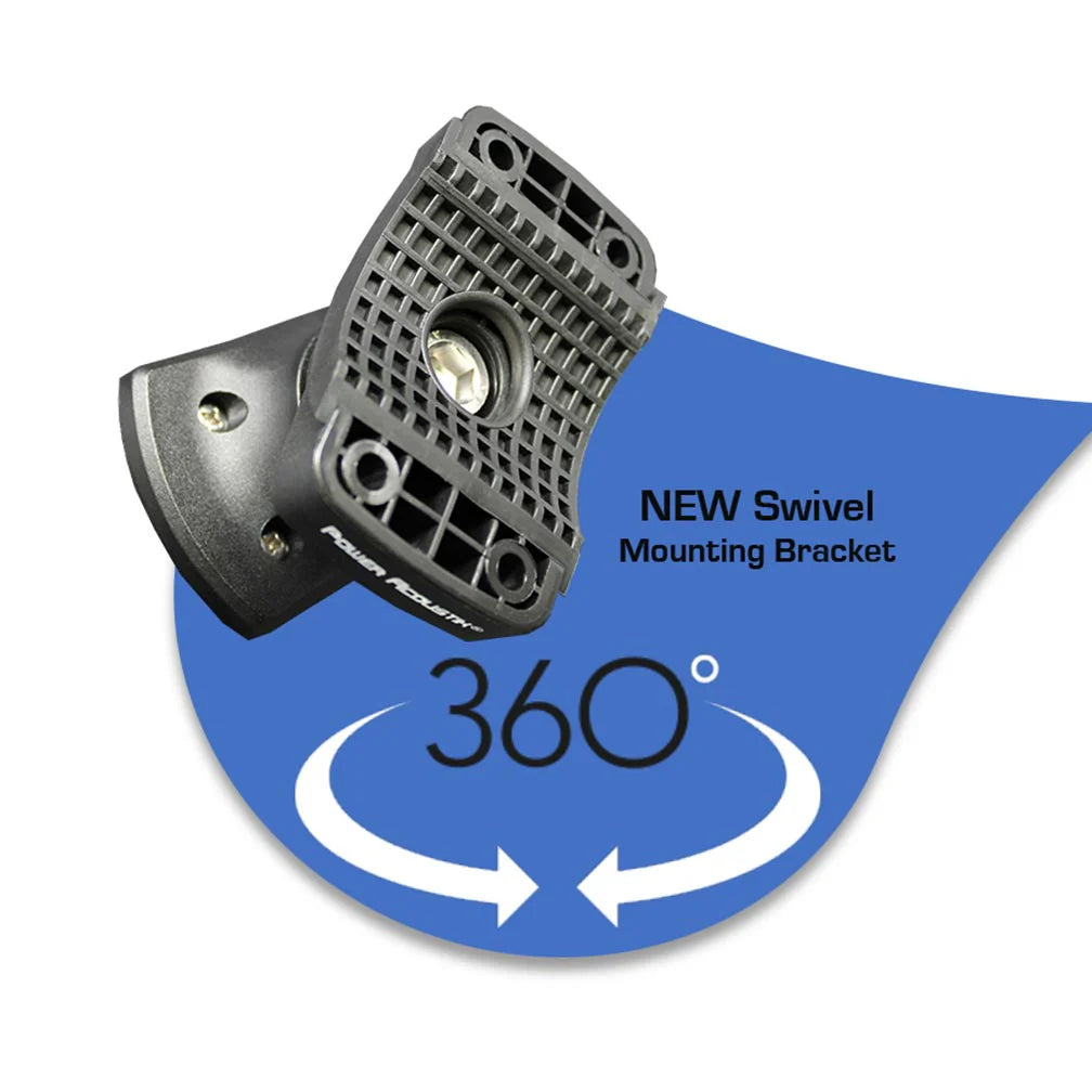 MWT-65BL | 600W LED 6.5-Insh Marine Boat Wake Tower Speakers