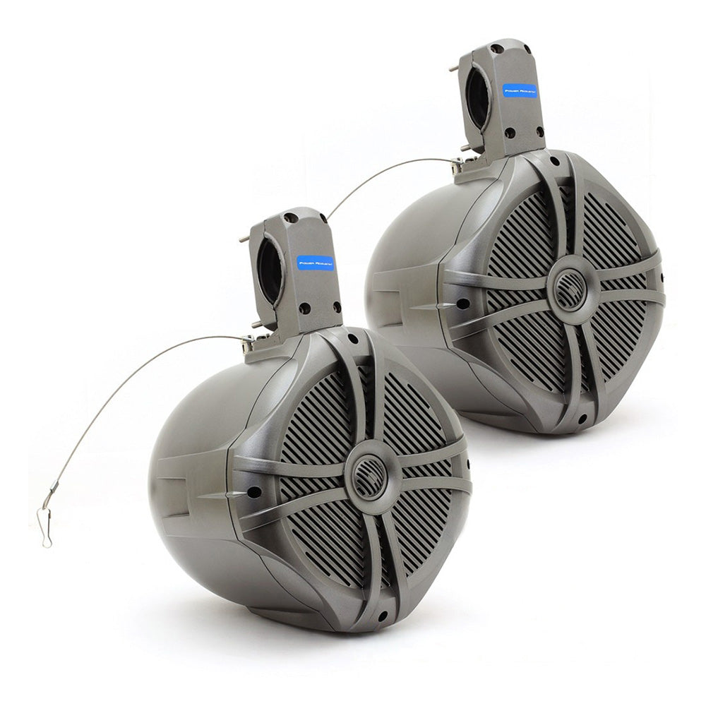 MWT‐80T | 750W 8-Inch Marine-Grade  Wake Tower Enclosure & Speaker System (Titanium)