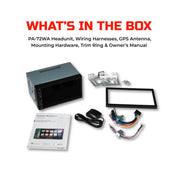 PA-72WA Headunit, wiring harnesses, GPS