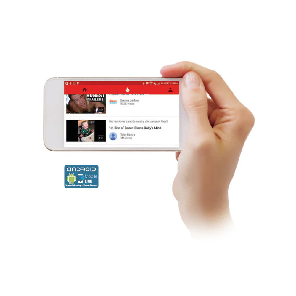 PHD-101 | Universal Headrest Monitor with DVD Player, IR & FM Transmitters & Android PhoneLink