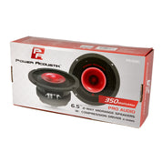 PR-654C | 6.5" 2-Way Midrange Pro Audio Speakers w/ Compression Tweeter (Pair)