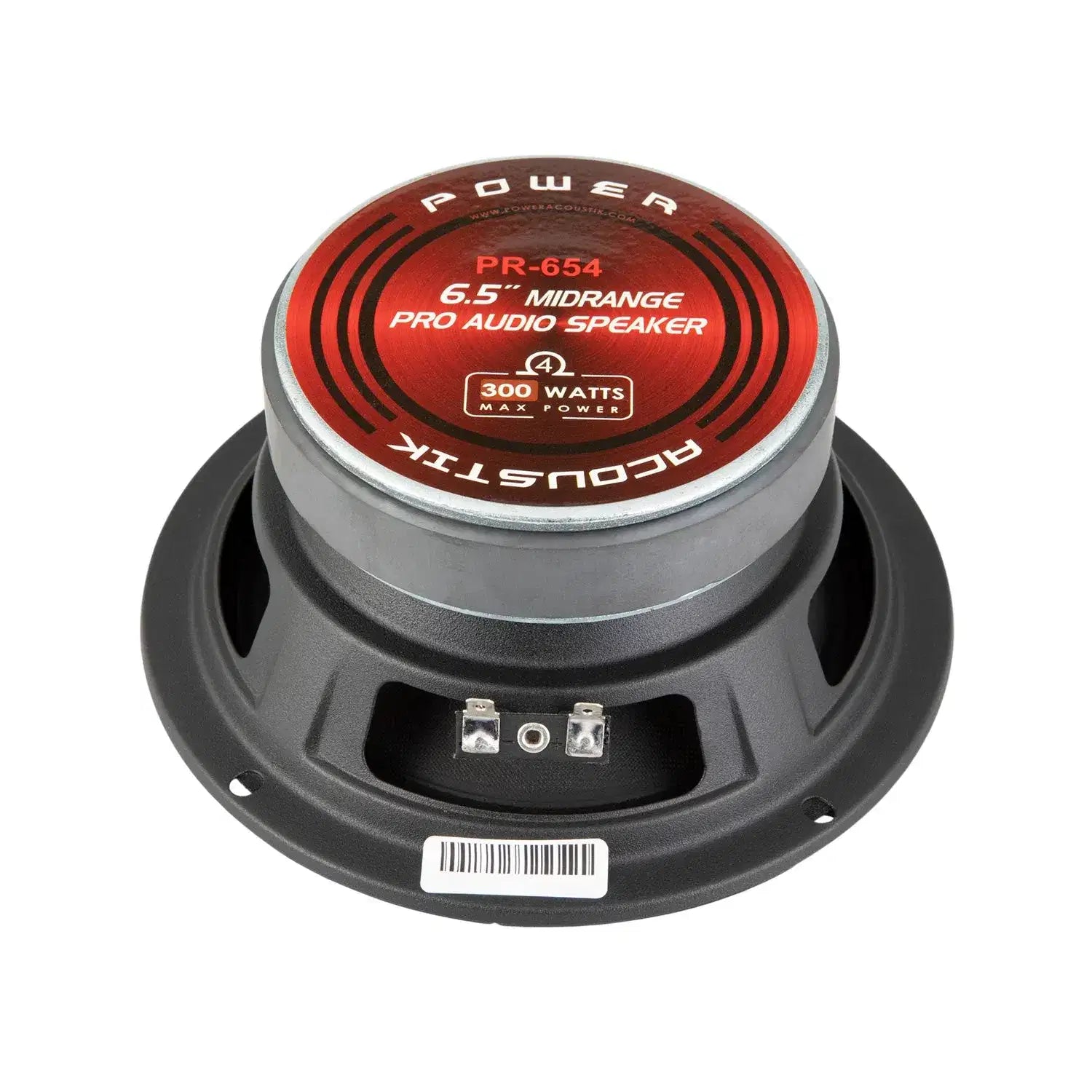 PR-654 | 6.5" Midrange Pro Audio Speakers w/ Bullet (Pair)