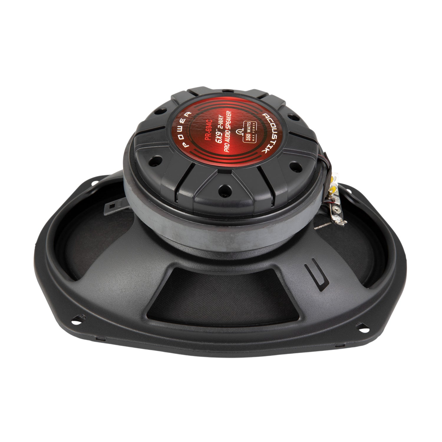 PR-694C | 6"x9" 2-Way Midrange Pro Audio Speakers w/ Compression Tweeter (Pair)