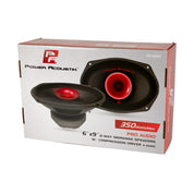 PR-694C | 6"x9" 2-Way Midrange Pro Audio Speakers w/ Compression Tweeter (Pair)