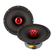 PR-804T | 8" 2-Way Midrange Pro Audio Speakers w/ Bullet Tweeter (Pair)