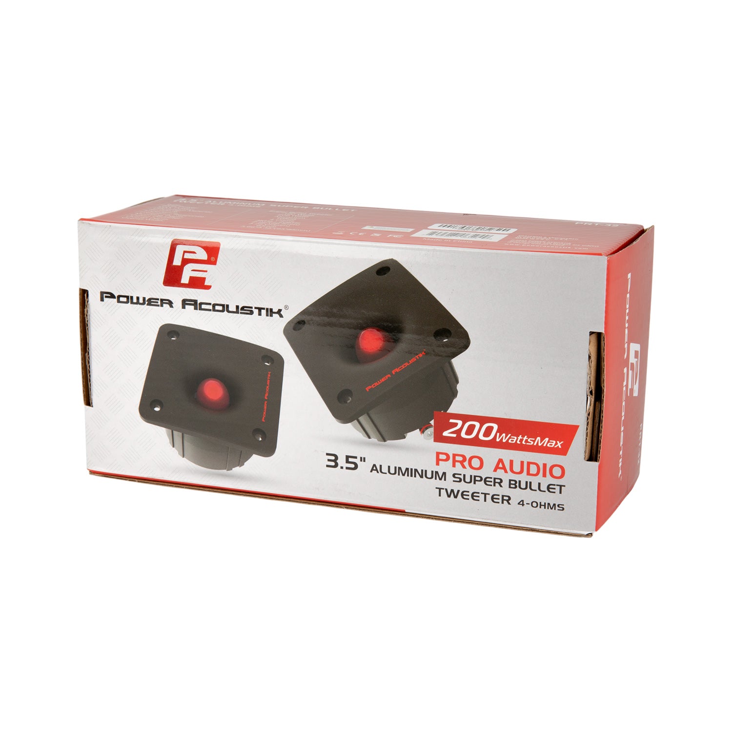 PRT-32 | 3.5" Aluminum Super Bullet Pro Audio Tweeters (Pair)
