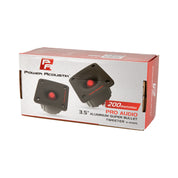 PRT-32 | 3.5" Aluminum Super Bullet Pro Audio Tweeters (Pair)