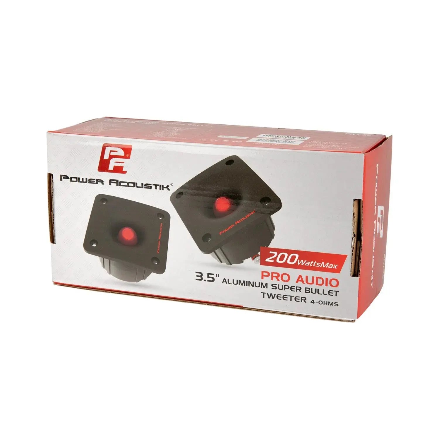PRT-32 | 3.5" Aluminum Super Bullet Pro Audio Tweeters (Pair)
