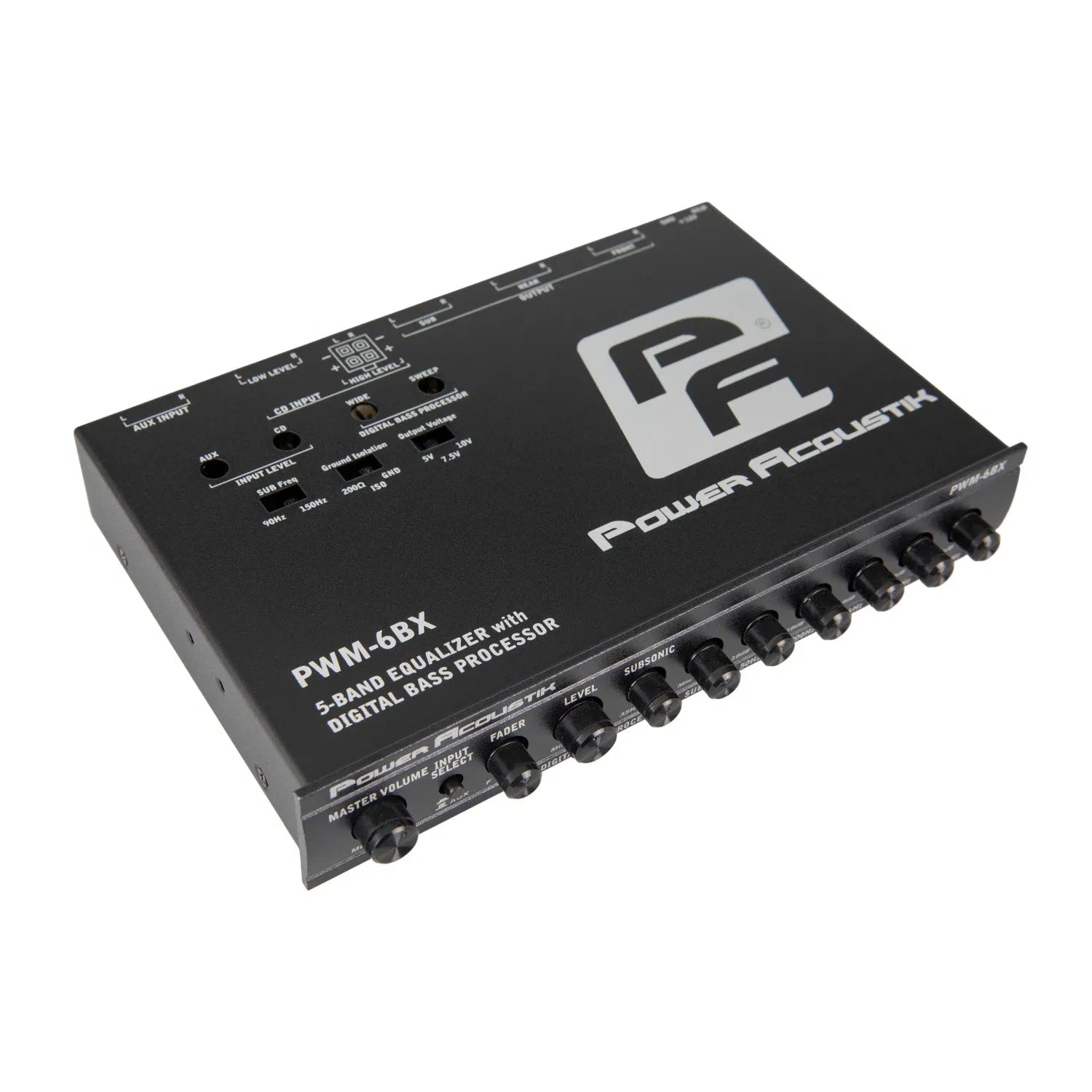 PWM-6BX | Digital Bass Restoration Processor with ParaBASS Control